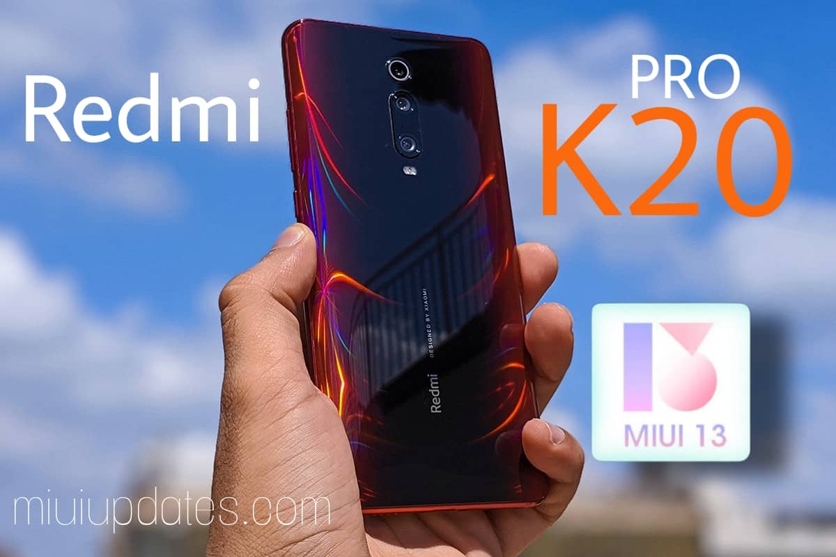 MIUI 13 for Redmi K20 Pro