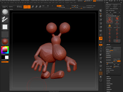 Adaptive Skin in ZBrush