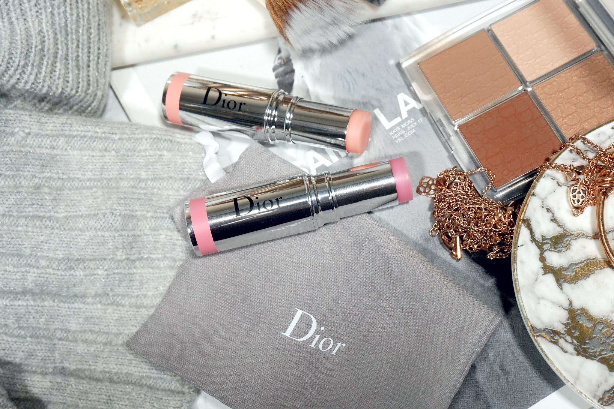 Dior DiorSkin Pure Glow Collection Stick Glow Blush Review and Swatches