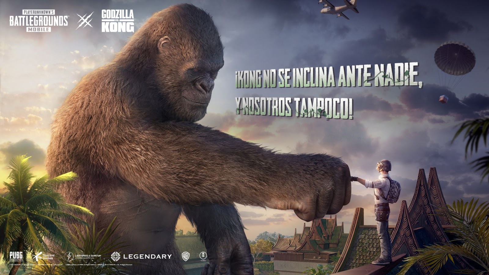 King Kong y Mechagodzilla llegan a PUBG Mobile No Soy Gamer