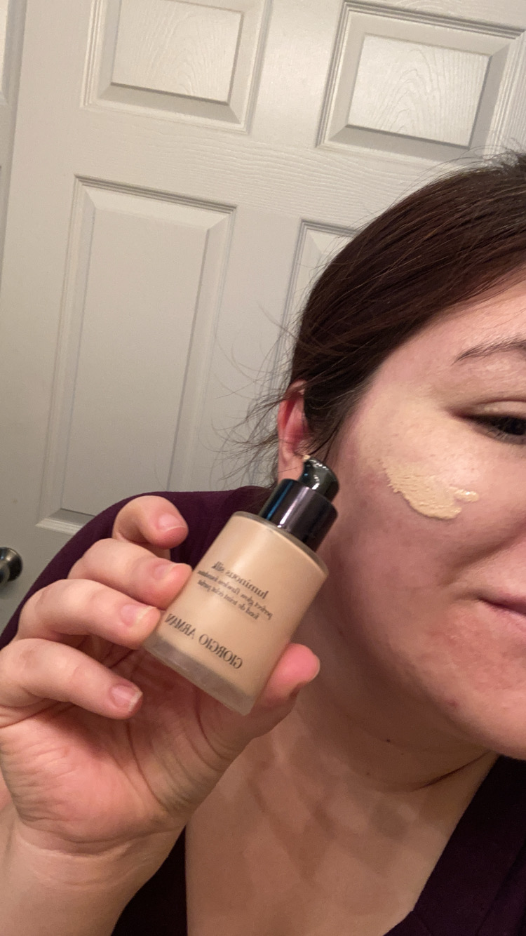 Giorgio Armani Luminous Silk foundation Review