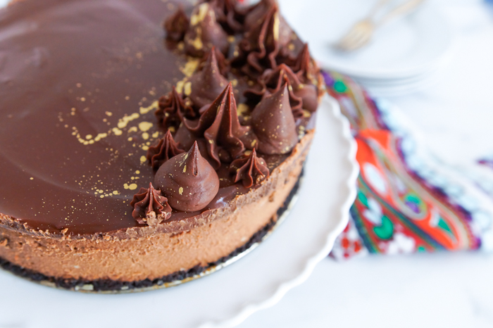 chocolate coffee cheesecake