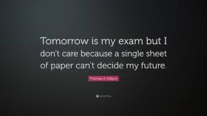 Exam Quotes