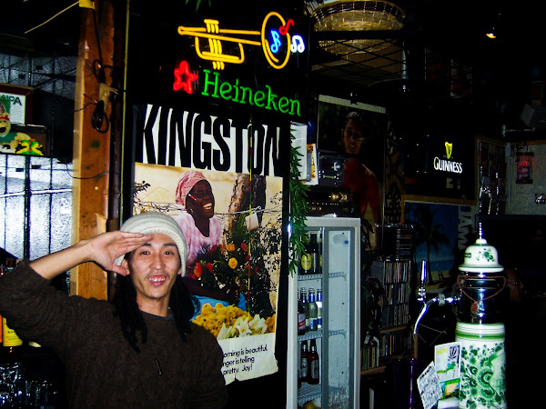 2007,  Bar Xaymaca, Jamaica, Fukuoka,  Japan,  Tenjin, reggae, bartender