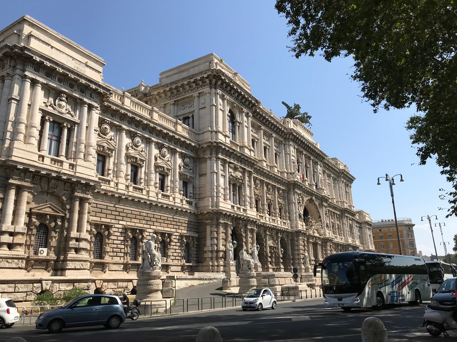 Rule of Law Palazzo di Giustizia (Palace of Justice), Rome, Italy