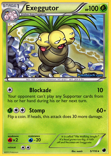 Exeggutor -- Plasma Freeze Pokemon Card Review | PrimetimePokemon's Blog