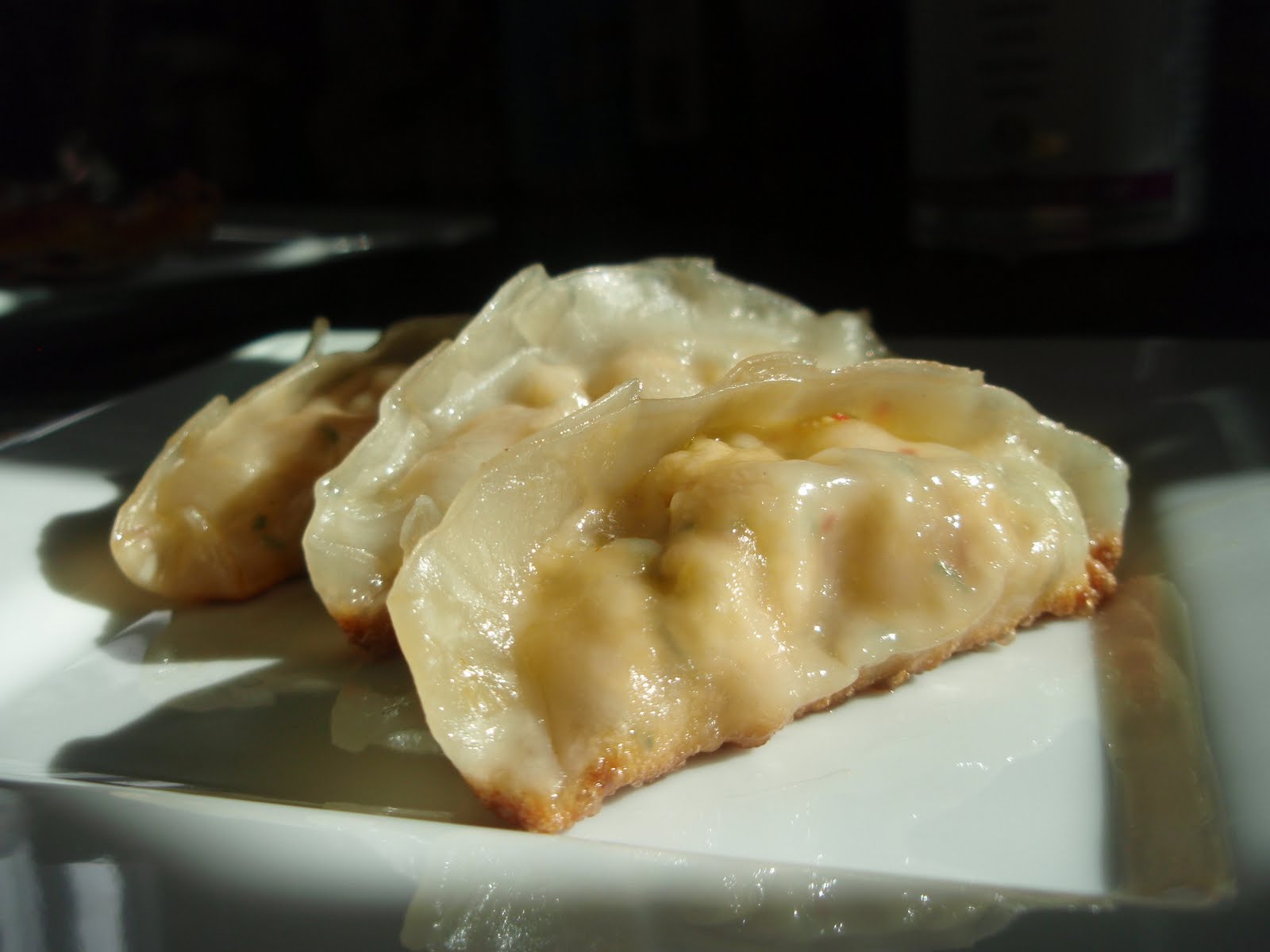 What Apples? Tofu Kimchi Gyoza