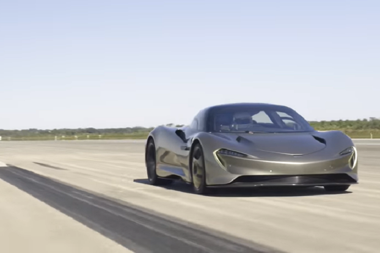 McLaren hé lộ bí mật hệ thống hybrid trên siêu xe Speedtail