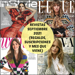 #revistas #regalosrevistas #suscripcionesrevistas #revistasseptiembre #fashion #noticiasmoda #noticiasbelleza #moda