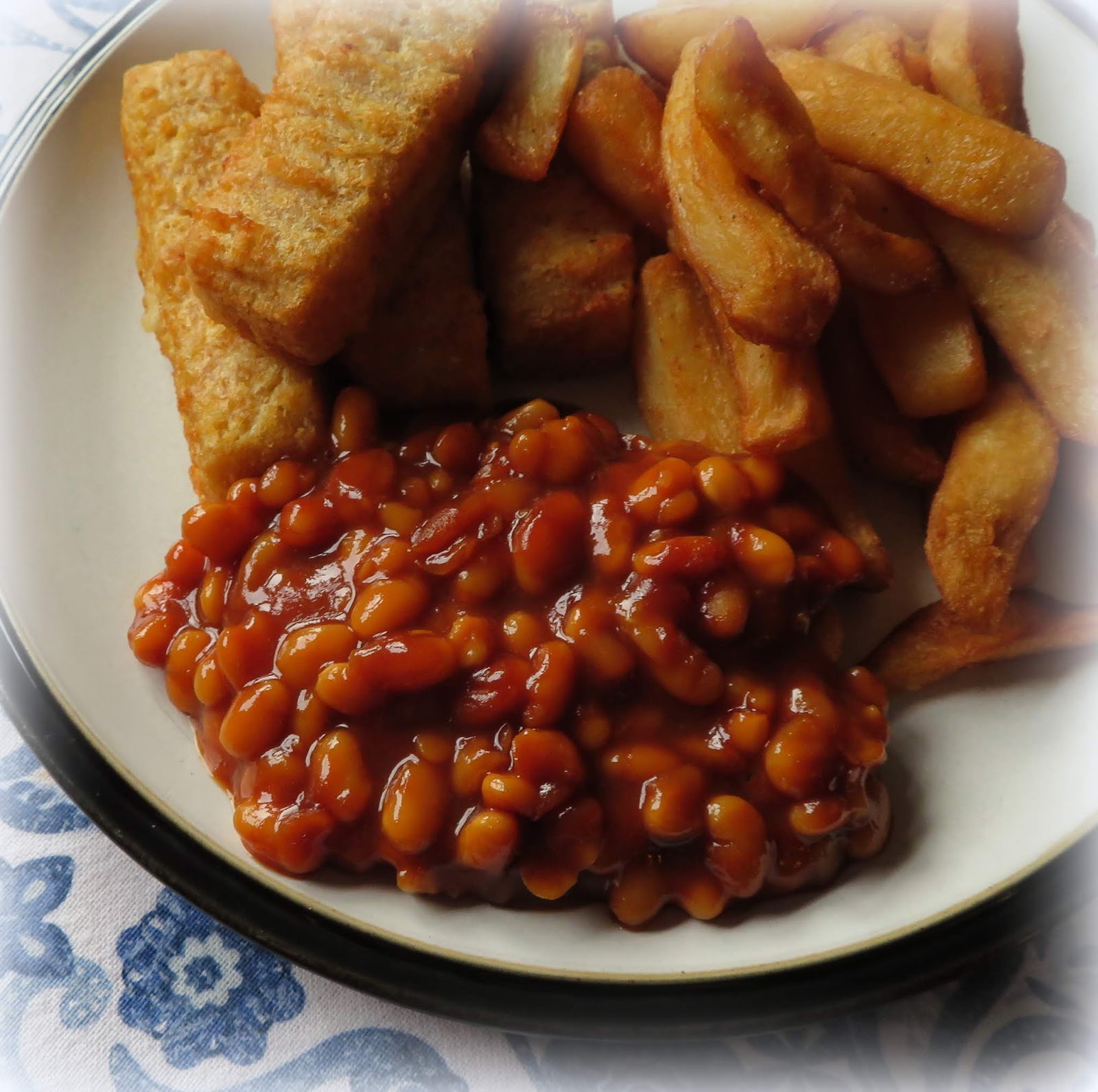 Fish Fingers, Chips & Beans The English Kitchen