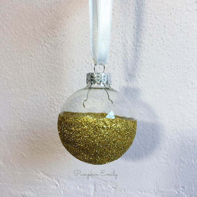 DIY Glitter Ornament