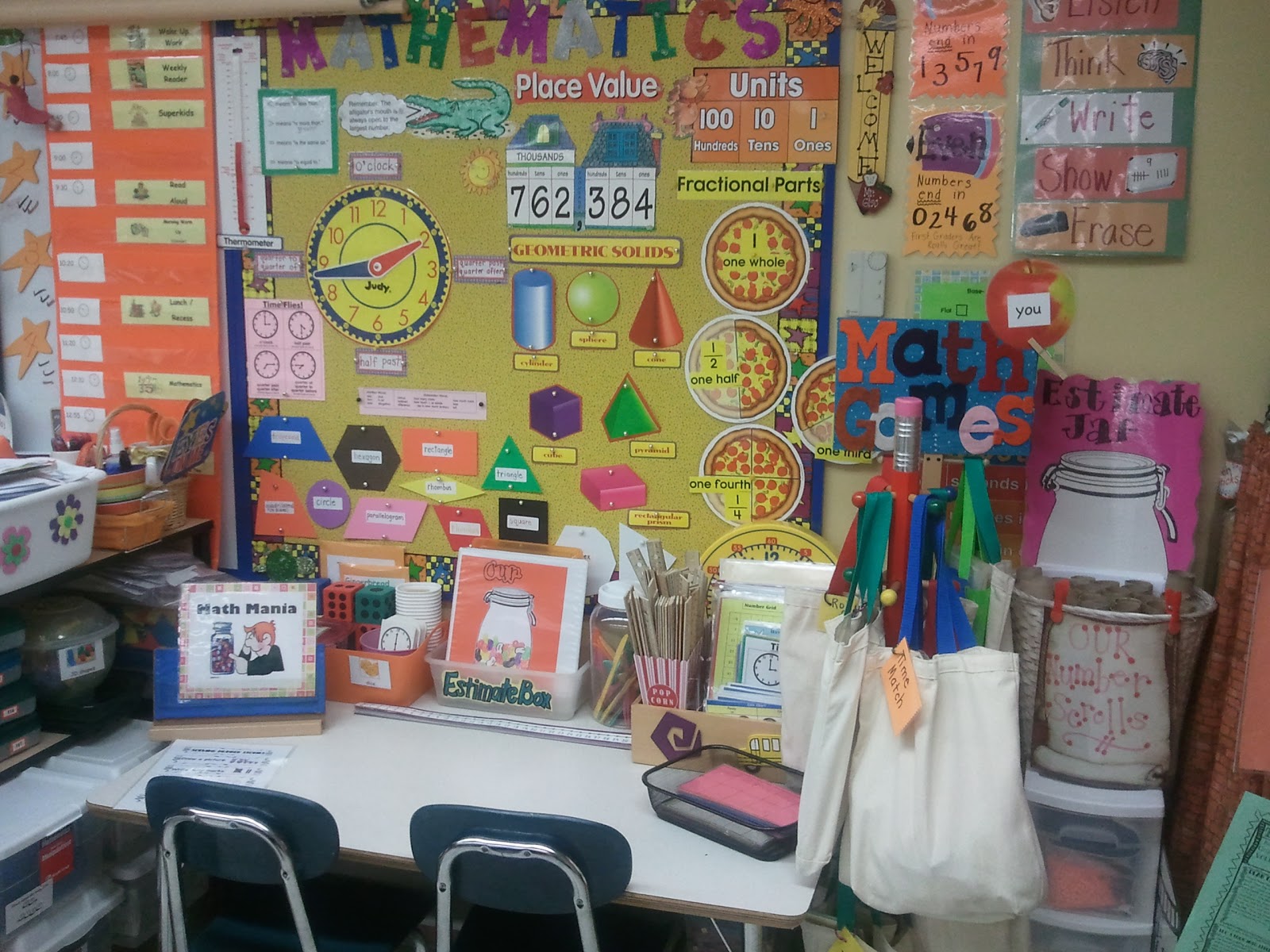 Mr. Giso's Room to Read: Diary of My Mathematics Center Makeover