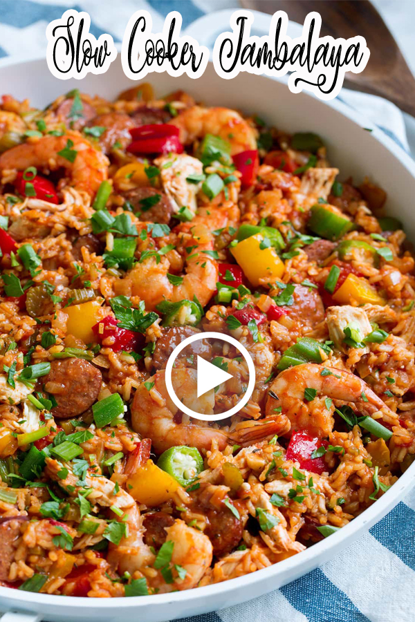 SLOW COOKER JAMBALAYA