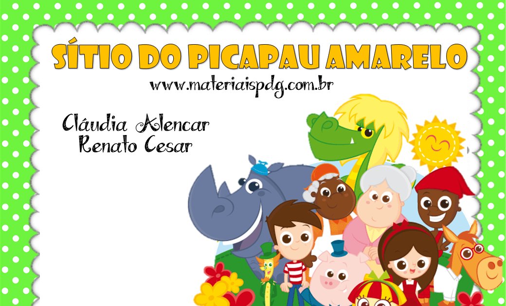 SÍTIO DO PICAPAU AMARELO LIVRO E VÍDEO