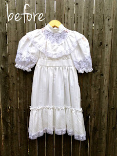 first holy communion dress before