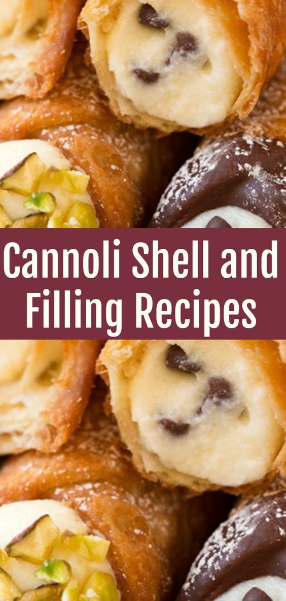 Cannoli (Shell and Filling Recipes) Lezatos Kitchen