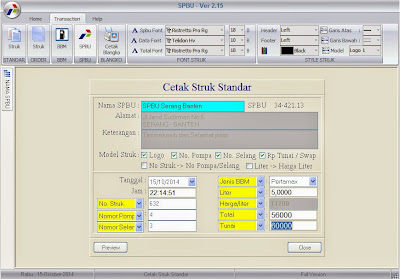 Download Program Software Struk Bbm Spbu V215 Warung