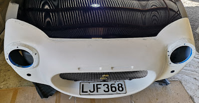 Cobra nose panel fitted to Mazda MX5 / Miata Roadster