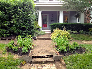 Mel & Liza: Concrete Repair & a Front Yard Facelift