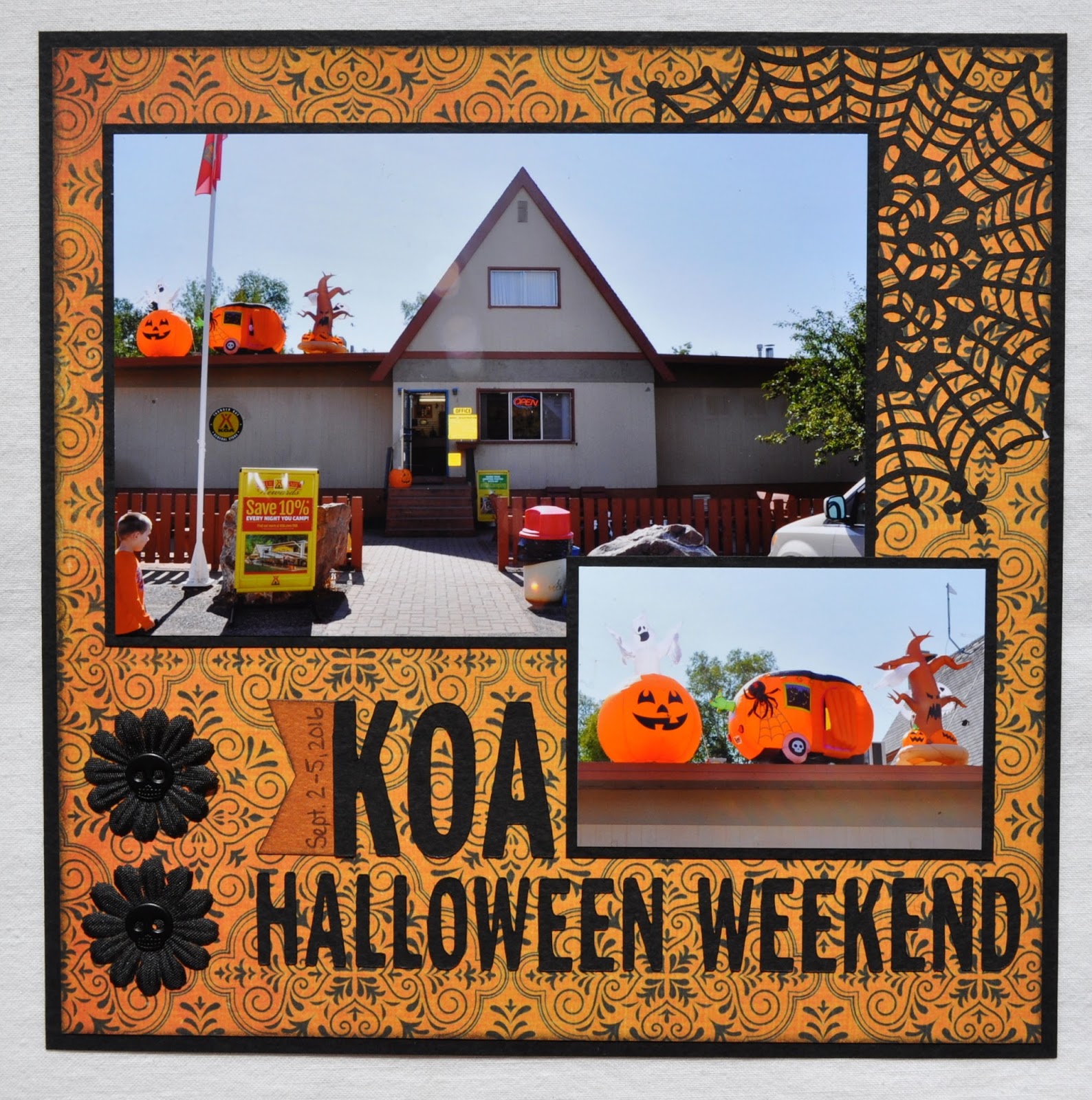 DAT'S My Style KOA Halloween Weekend Layout Post 1
