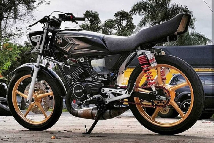 Modifikasi Rx King Warna Hitam Yang Paling Keren - racing 48