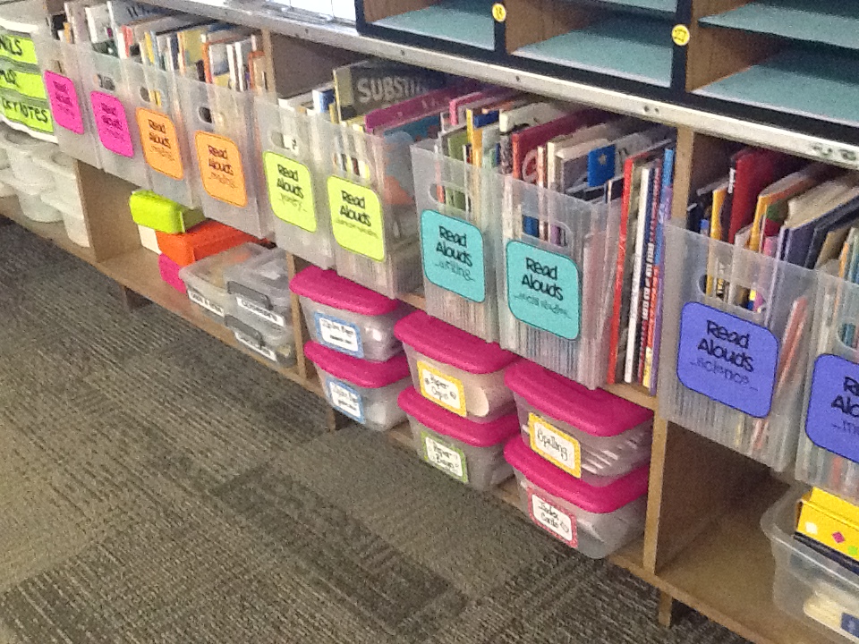 The Short and Sassy Teacher Read Aloud Organization