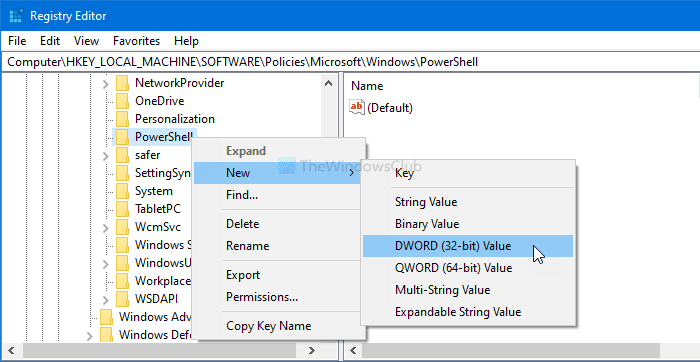 De uitvoering van Windows PowerShell-scripts in- of uitschakelen