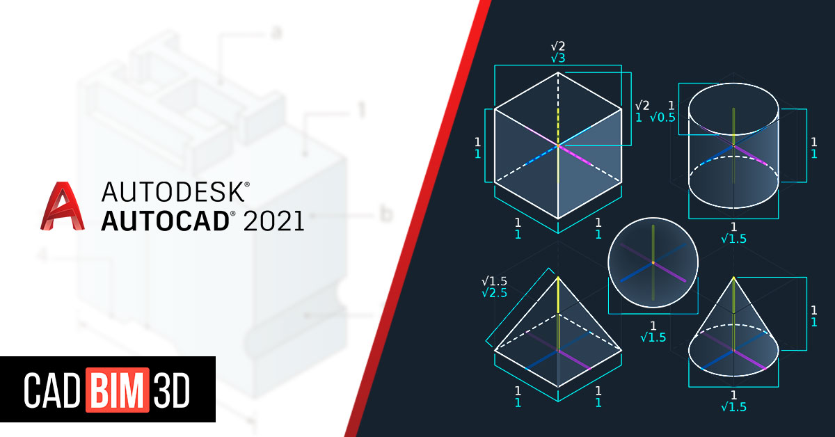 Qué es un dibujo isométrico 2D en AutoCAD? - cadBIM3D