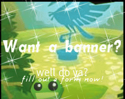 Do you want a banner?