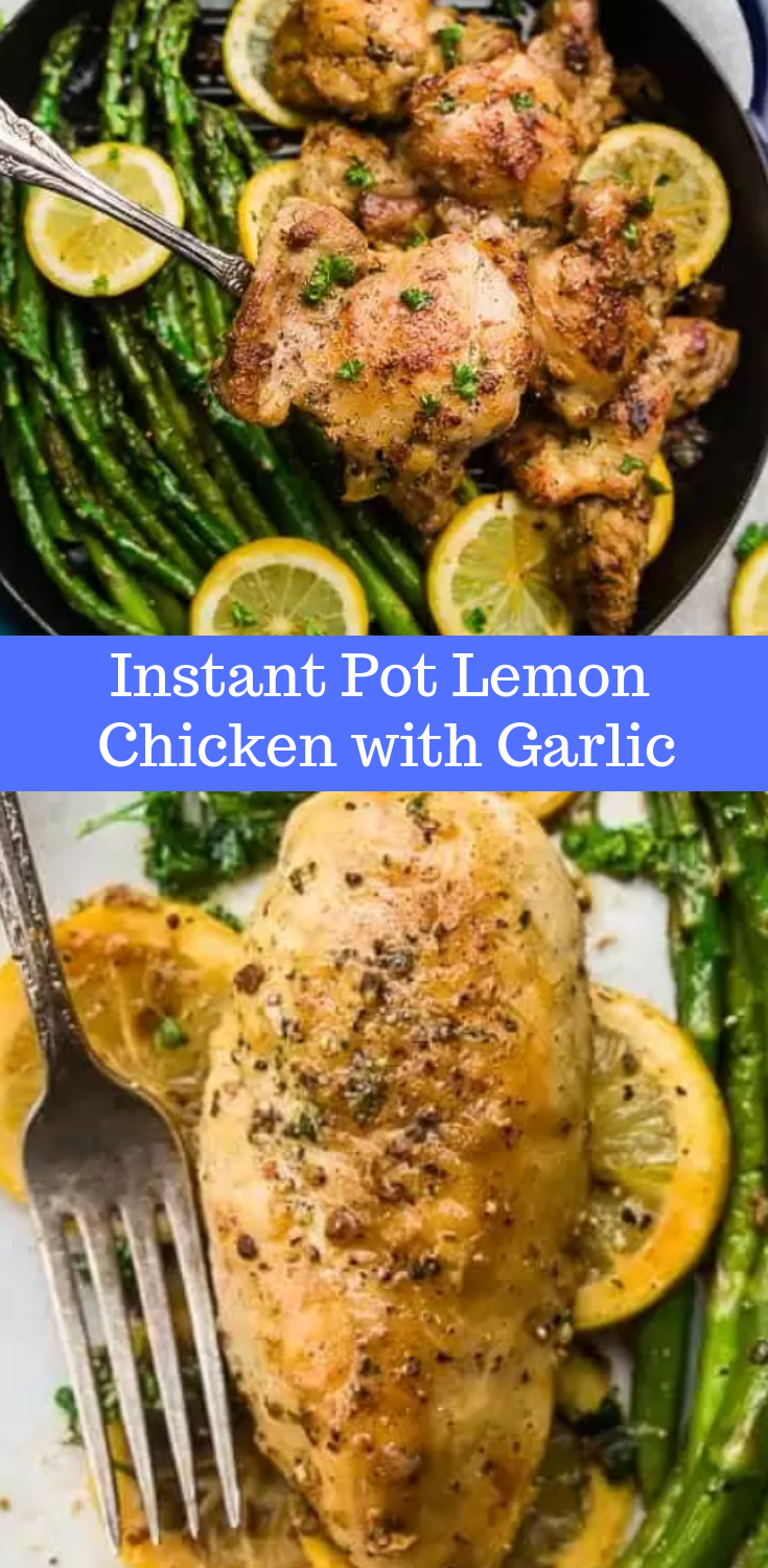 Instant Pot Lemon Chicken with Garlic