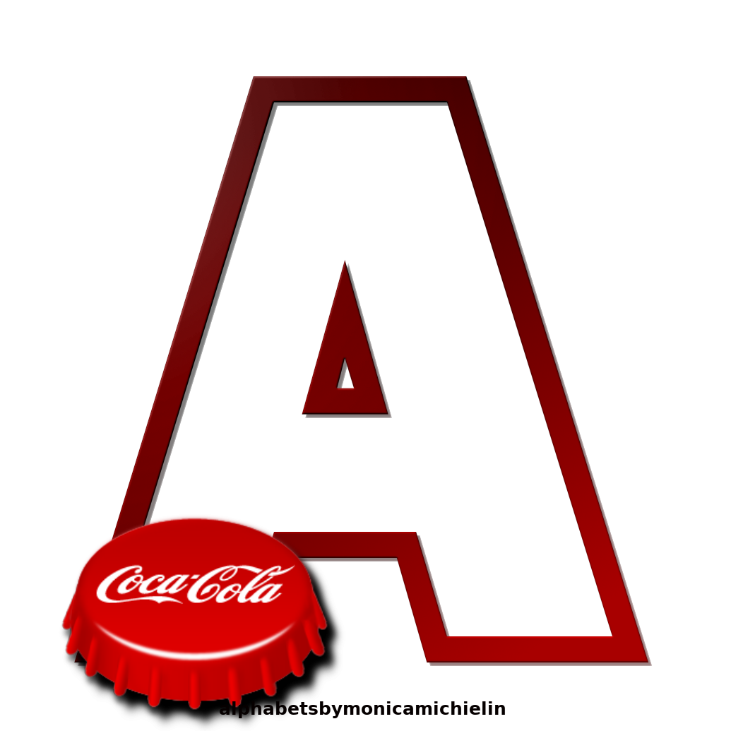 M. Michielin Alphabets: RED GOFFIK FONT COCA-COLA, COKE ALPHABET AND ...