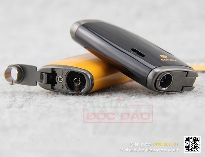 Bật lửa xì gà cao cấp loại 2 tia lửa H015 Cohiba chính hãng Bat-lua-kho-xi-ga-cohiba-h015-3