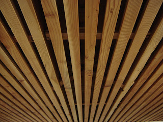 Wood Slat Solution for Basement Ceiling