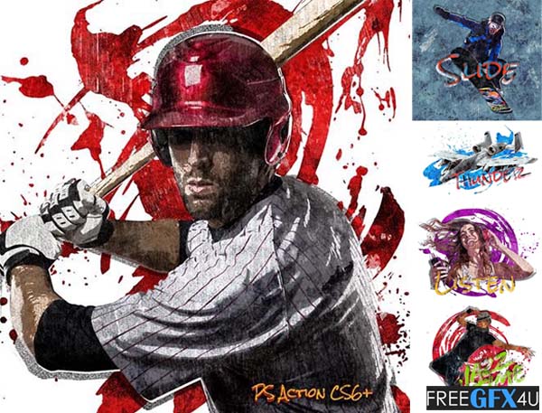 Graffiti CS6+ Photoshop Action