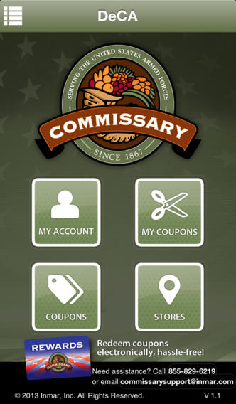 Commissary Coupons: Commissary Rewards Card App for Iphone/Ipad Commissary Coupons: Commissary Rewards Card App for Iphone/Ipad