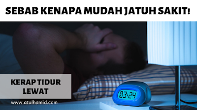 6 Sebab Kenapa Mudah Jatuh Sakit