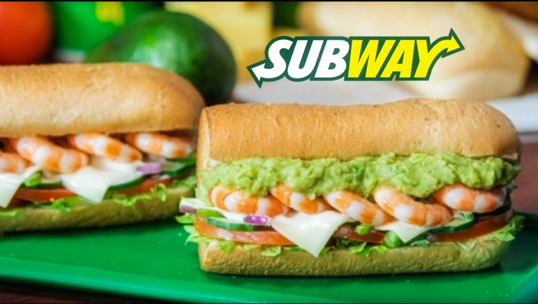 Check out this stuffed shrimp avocado sandwich from Subway in Taiwan