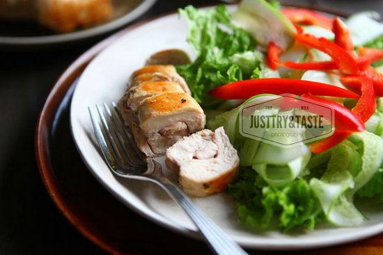 Resep Chicken Sous-Vide Salad