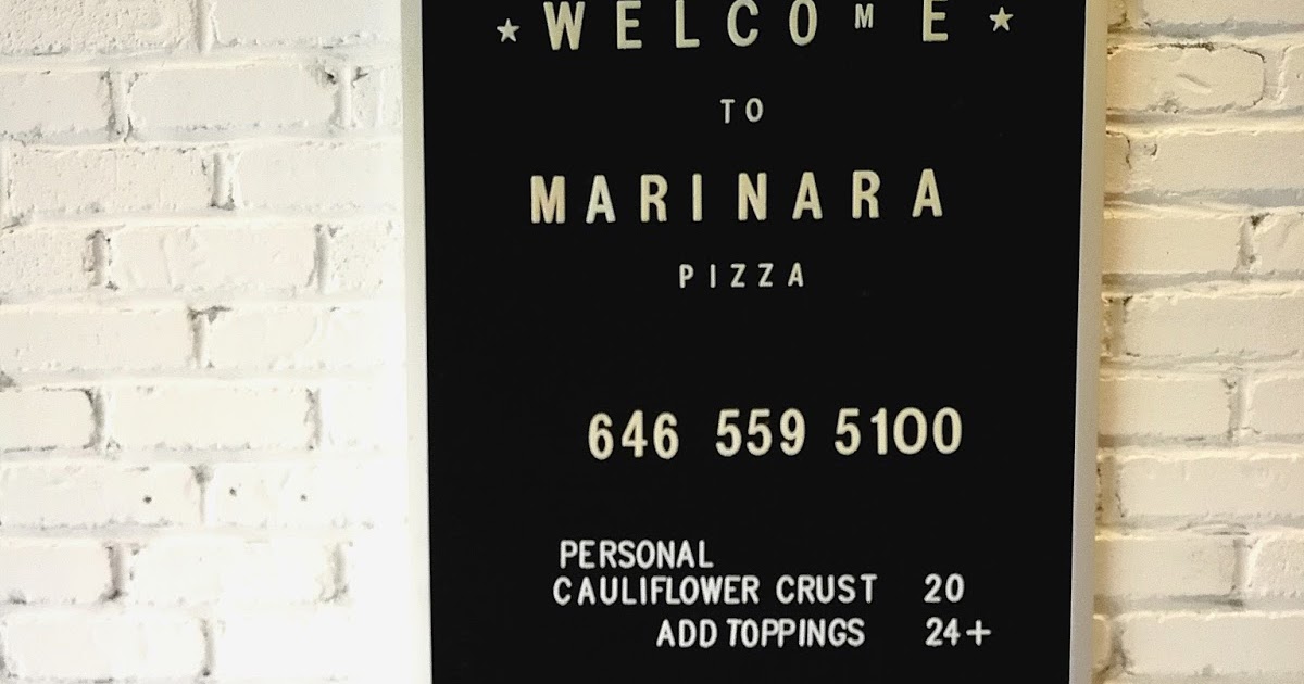 MARINARA PIZZA DÓNDE COMER PIZZA EN NUEVA YORK EN EL UPPER EAST SIDE