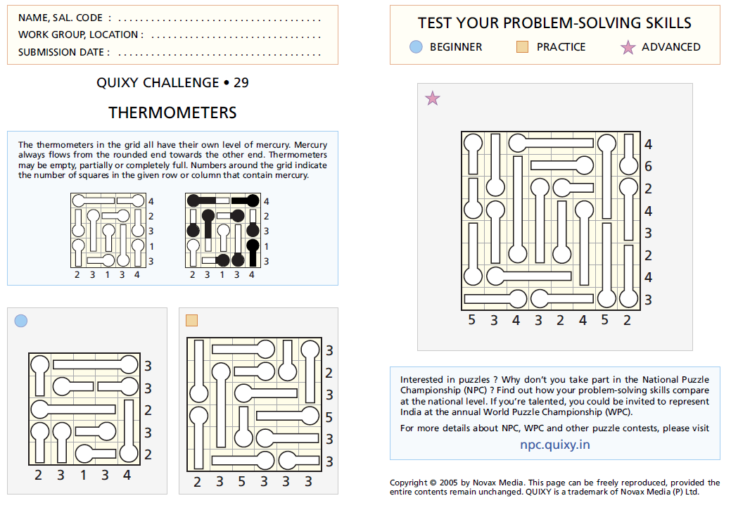 THERMOMETERS (QC29)