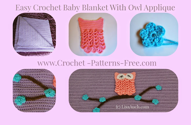 easy crochet baby blanket free crochet pattern