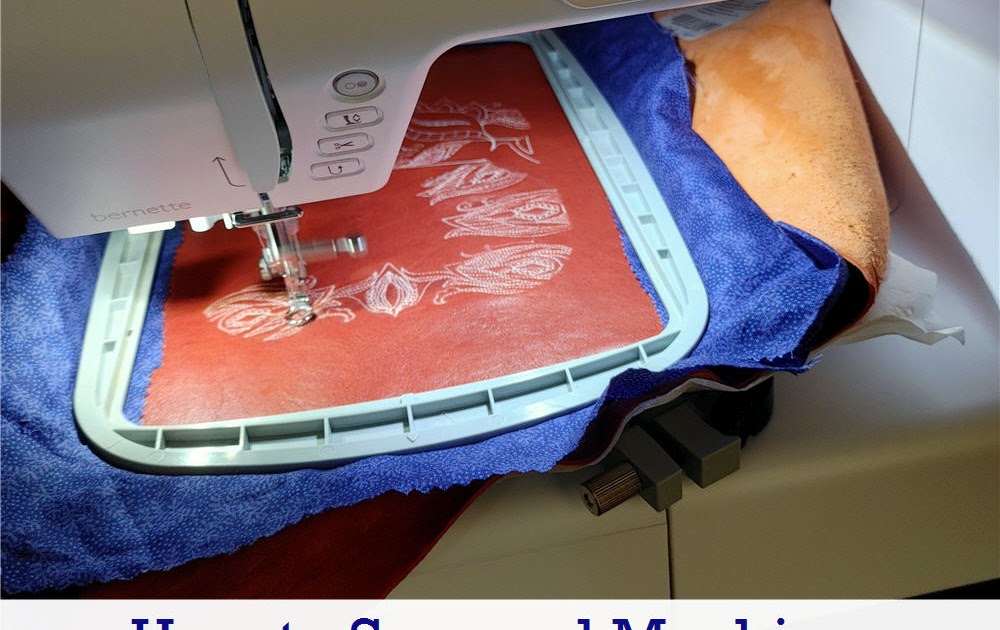 Condo Blues How to Machine Embroider Leather and Pleather for Beginners