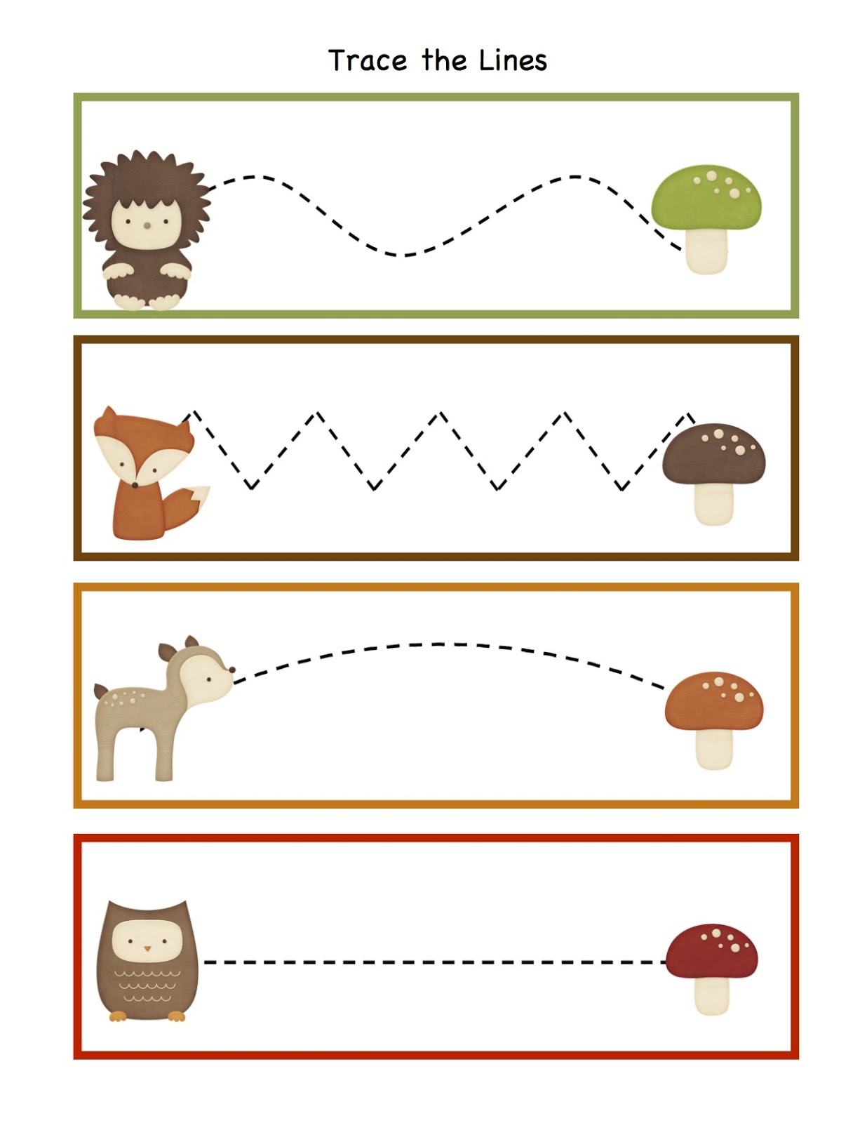 Preschool Printables Forest animals preschool, Preschool printables
