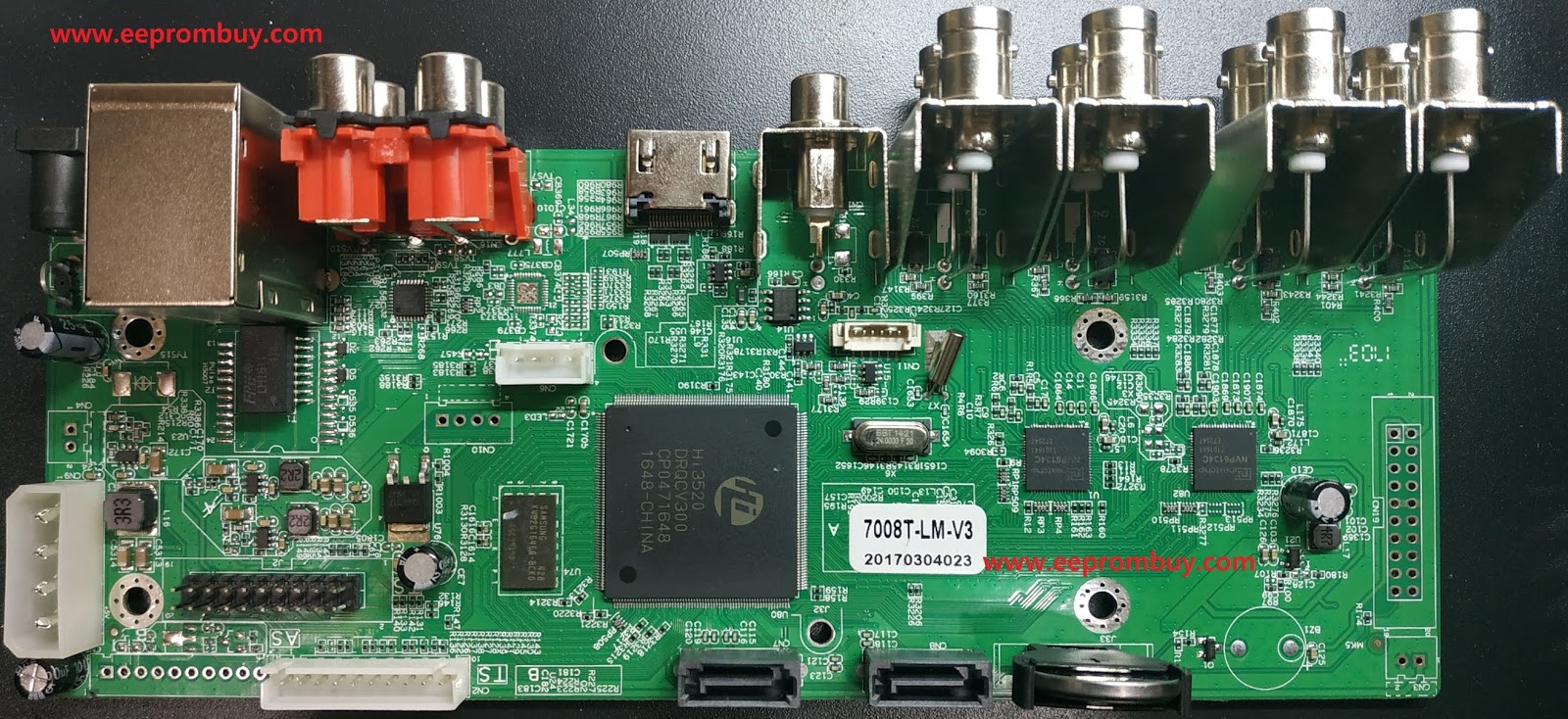 DUMP DVR FNKvision 7008TLMV3 AHB7004TGSV3 V3.01B EepromBuy