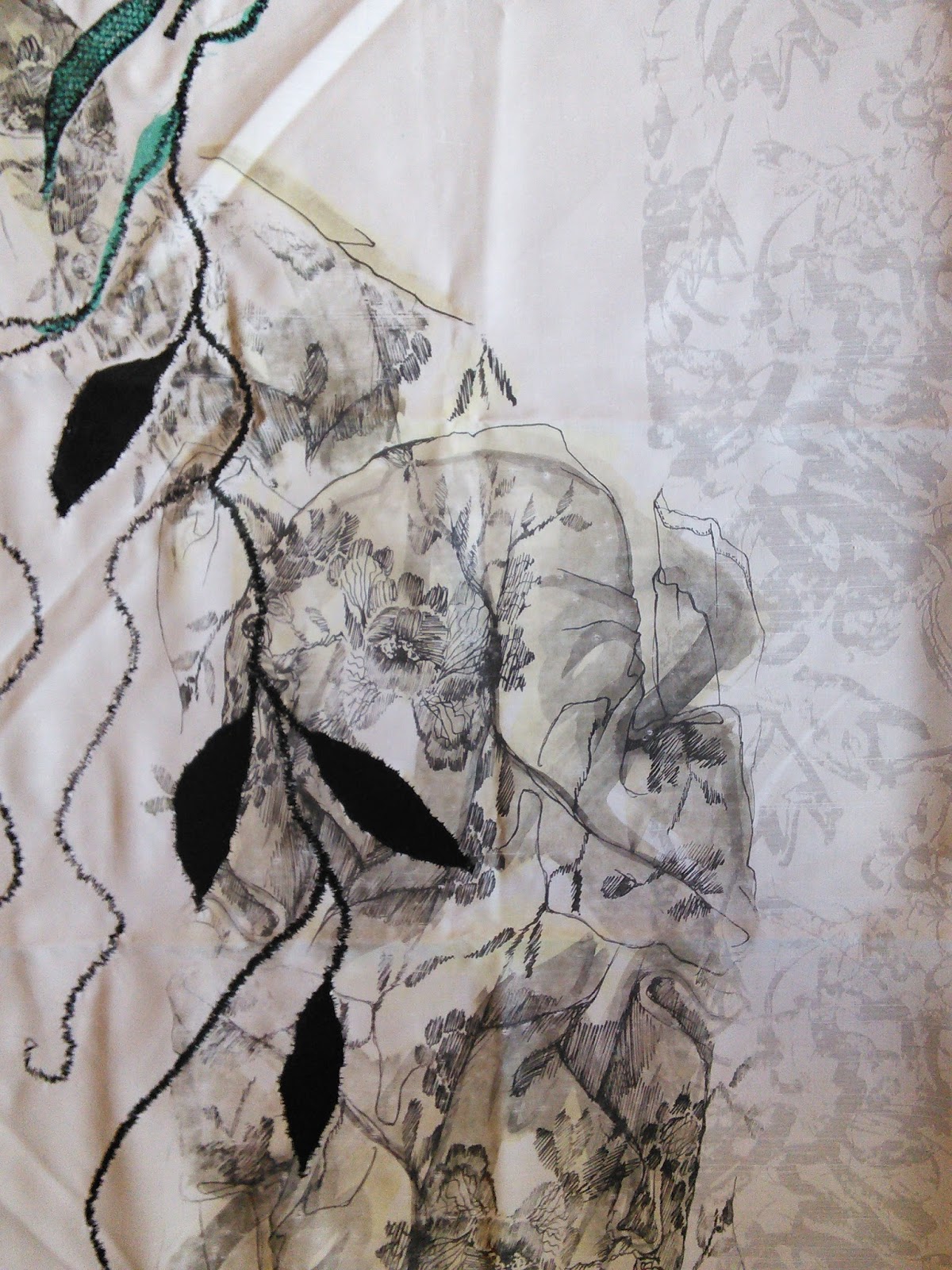 Enchanted Textile Design: Textile design by Kirsteen Lyons. Print and ...
