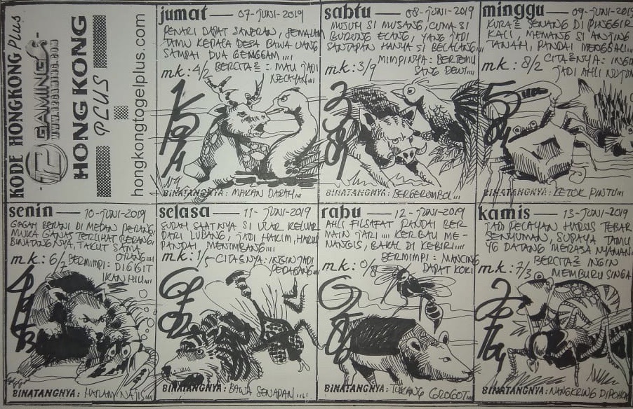 09 June 2019 Hongkong - Markas Syair