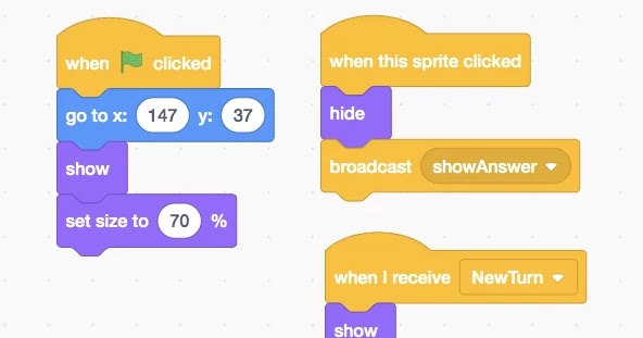 MakeTheBrainHappy: Creating a Multiple-Choice Quiz Application in Scratch