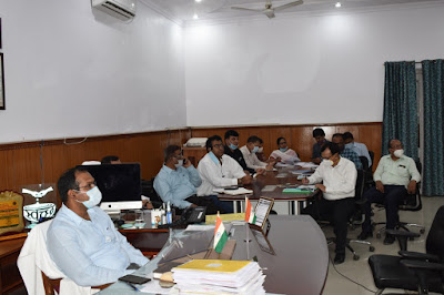 Covid19 Vaccination कोविड19 टीकाकरण, anjnewsmedia online, DM Meeting