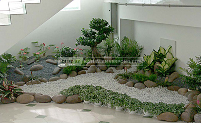 Pakai Batu Unik! 25 Taman Kering Tetap Terjangkau ~ JUAL BATU ALAM