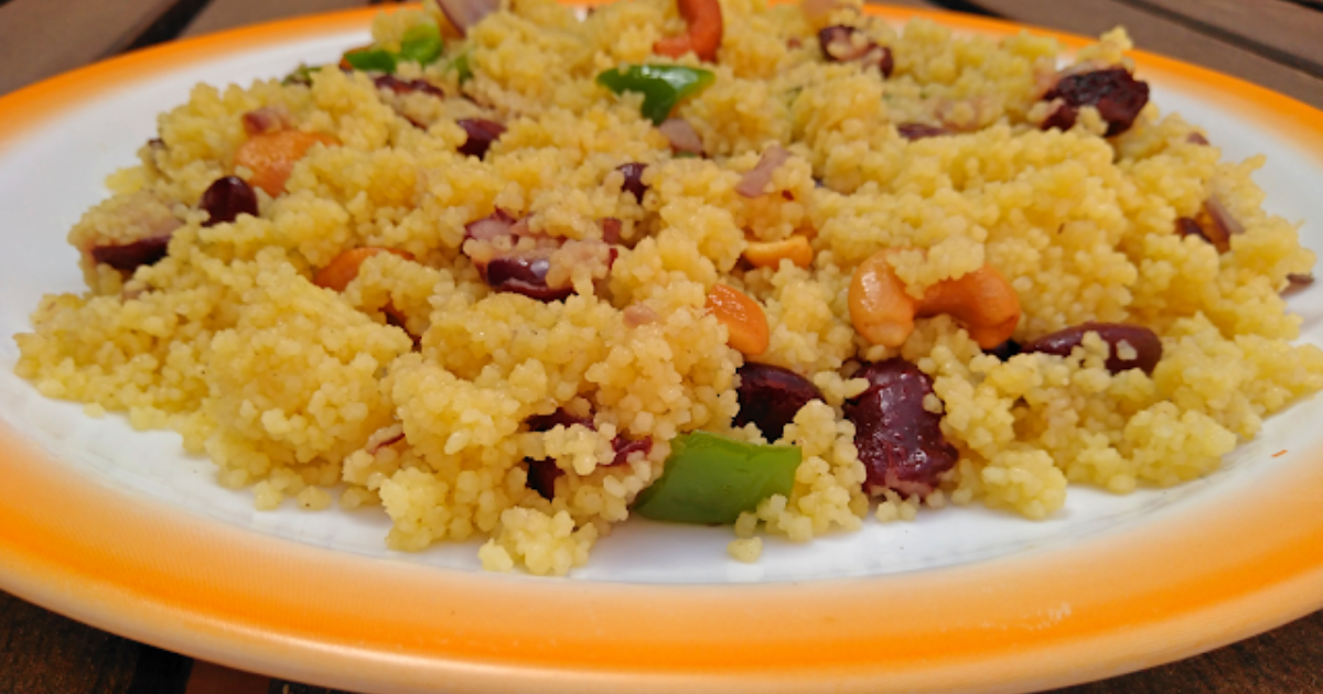 Moroccan Couscous & Nut Pilaf Recipe